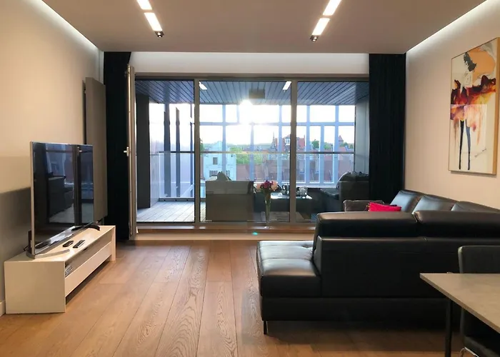 Baltic Riviera - Granaria Premium - River And Old Town Apartment